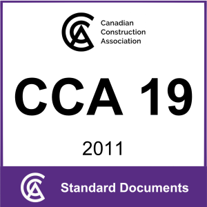 CCA 19 - 2011 Stipulated Price Sub-Contract