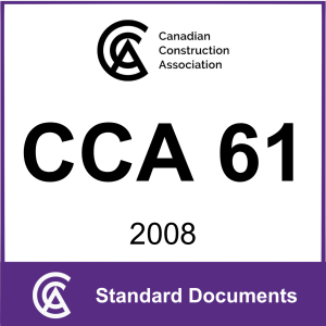 CCA 61 - 2008 A Guide to Risks of Pre-Purchasing Equipment and Materials for Construction Projects