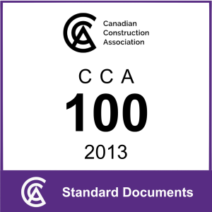 CCA 100 -2013 Introduction & General